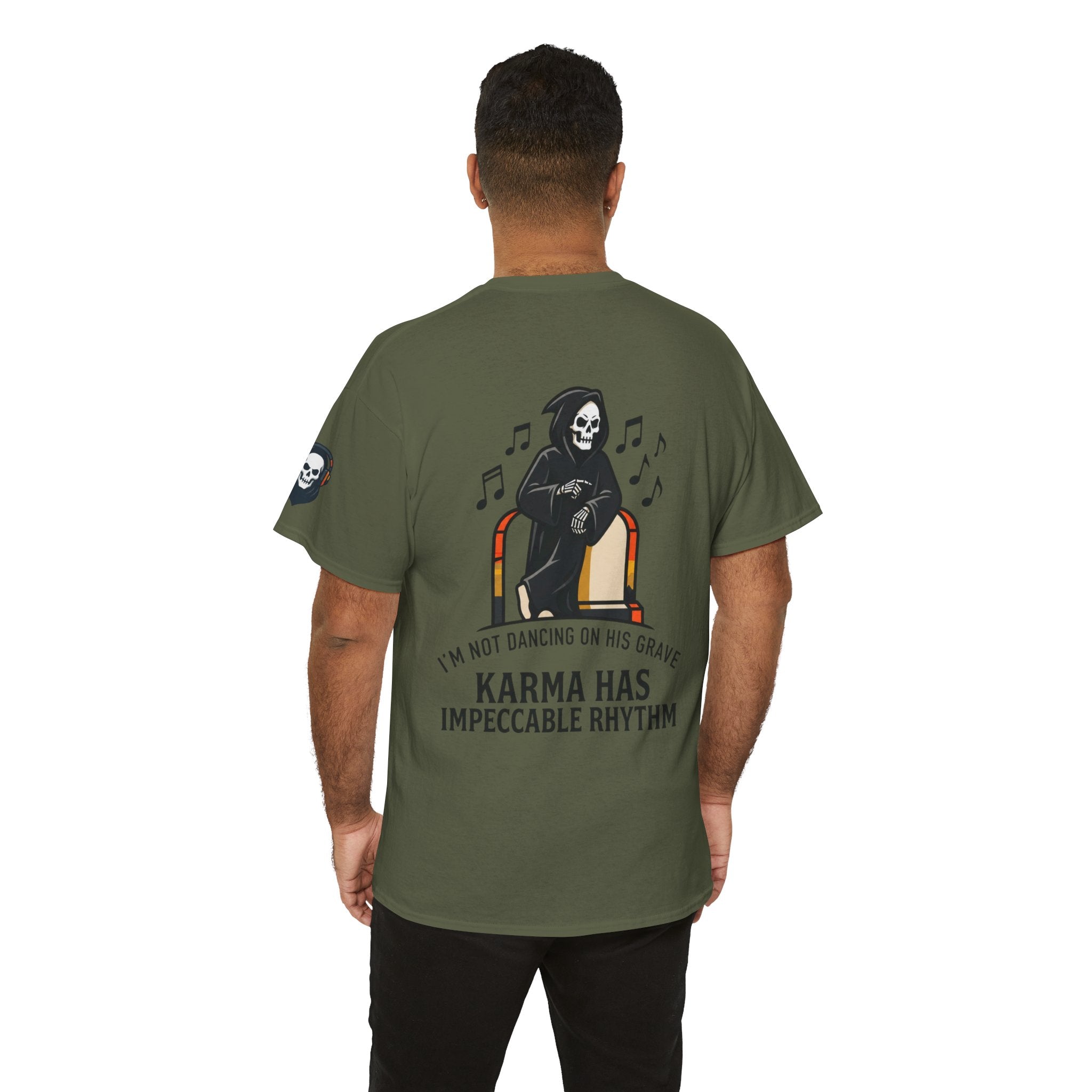 "Dancing On Grave" Premium Graphic Tee