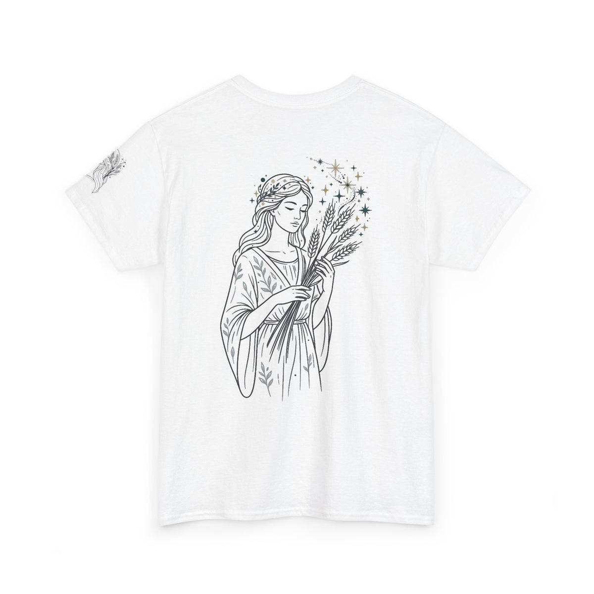 "Virgo The Wheat Maiden" Premium Graphic Tee