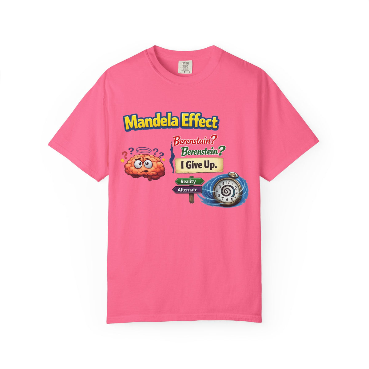 Color: Crunchberry | Wait, That's Not How I Remember It | Garment-Dyed Tee — AttitudeShirts