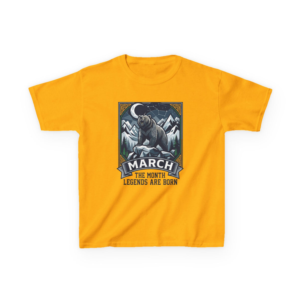 Color: Gold | March Legend Kids Tee