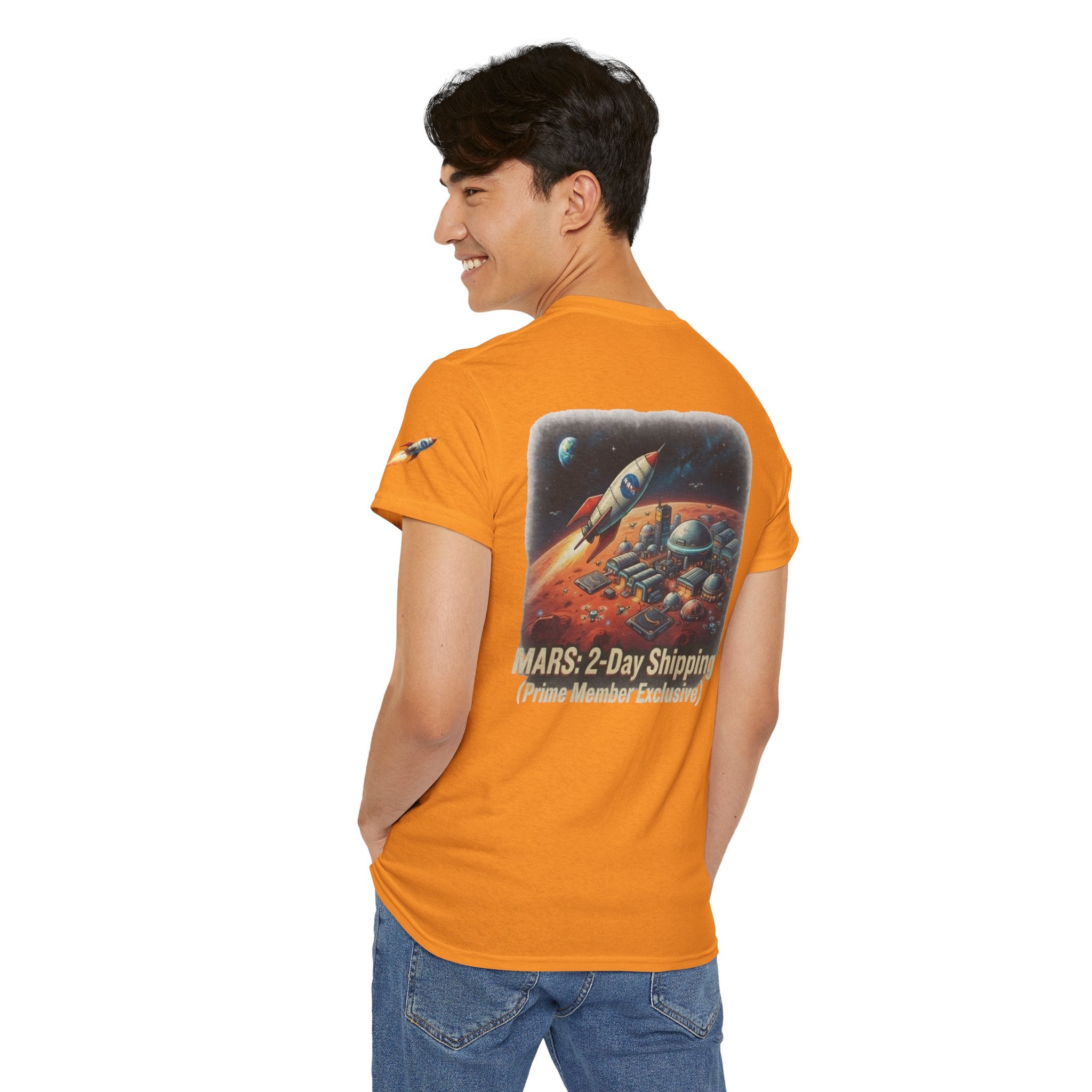 "Mars 2 Day Shipping" Premium Graphic Tee