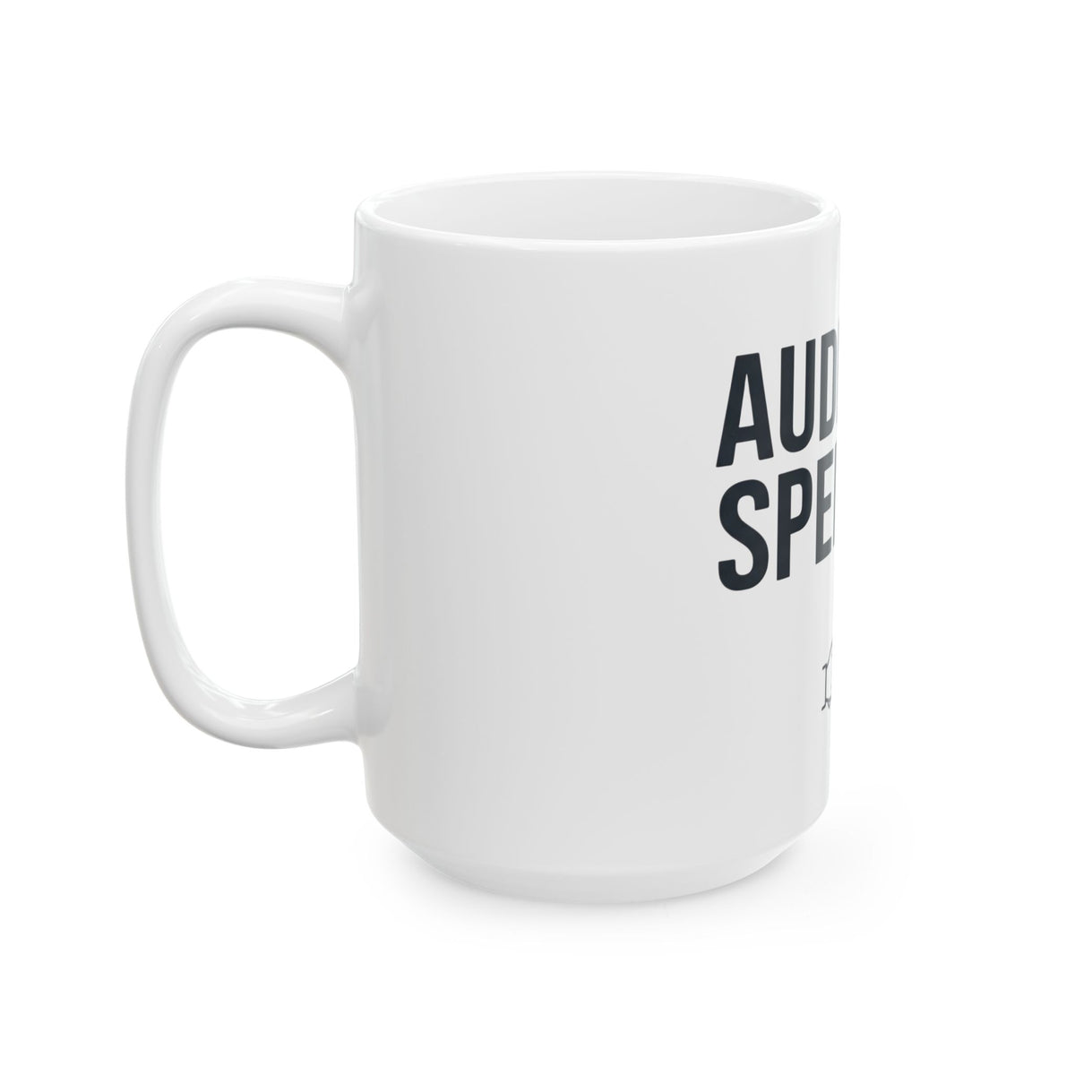 "Protest Series - Audit The Spending" White Ceramic Mug — Graphic