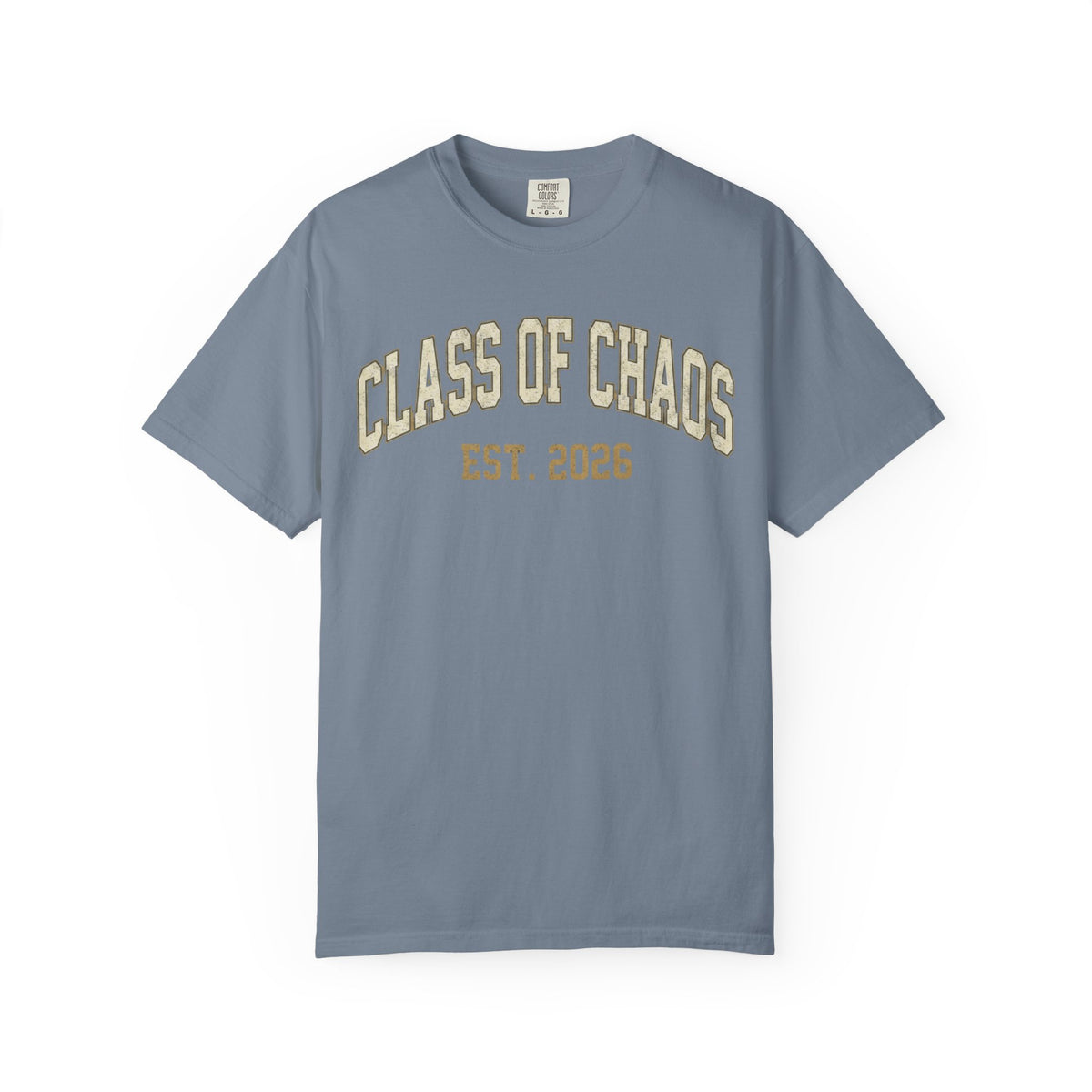 "Class of Chaos" Unisex Garment-Dyed Tee