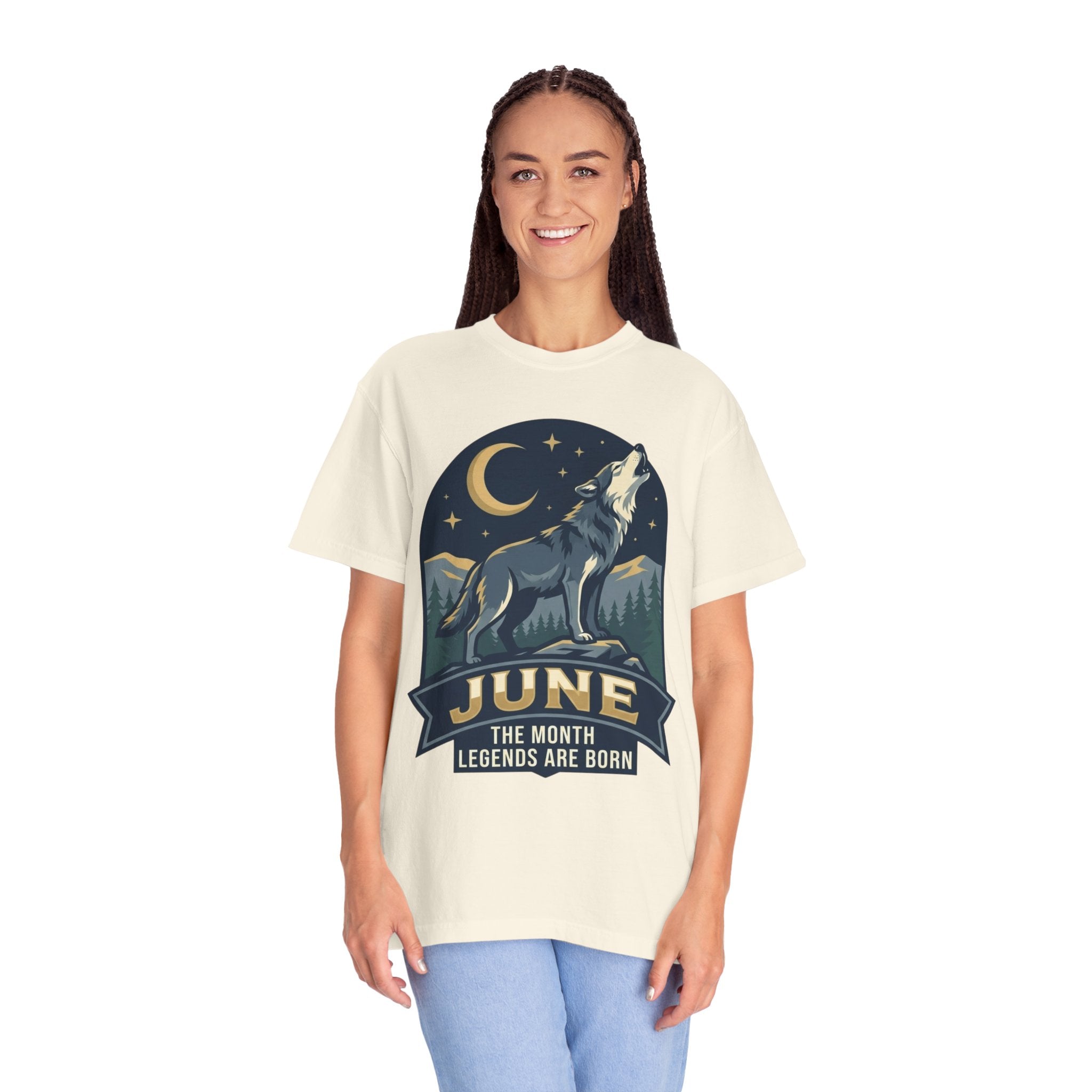 "June Legend" Unisex Garment-Dyed Tee