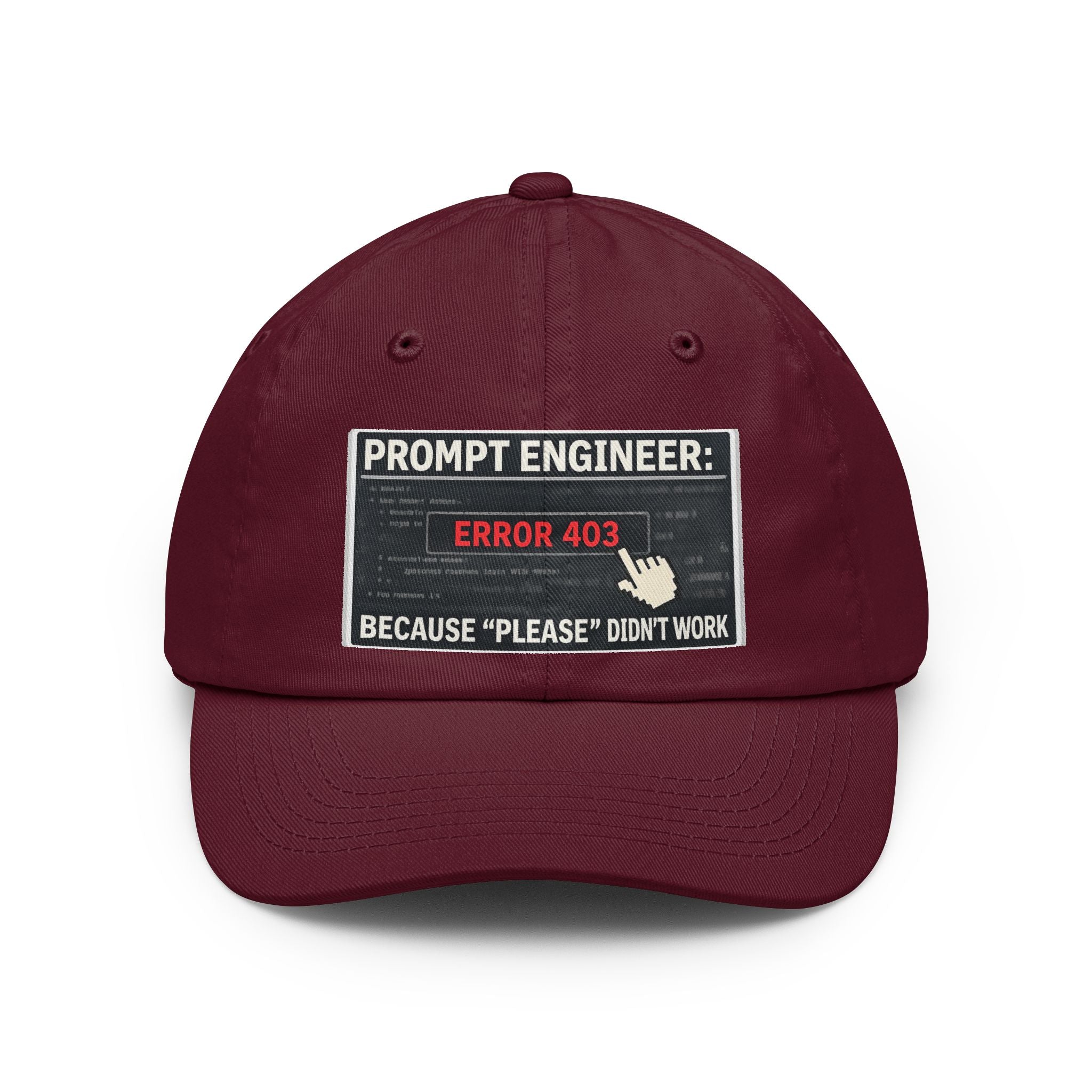 Politeness Failed. Try Fear™ | Dad Hat — AttitudeShirts