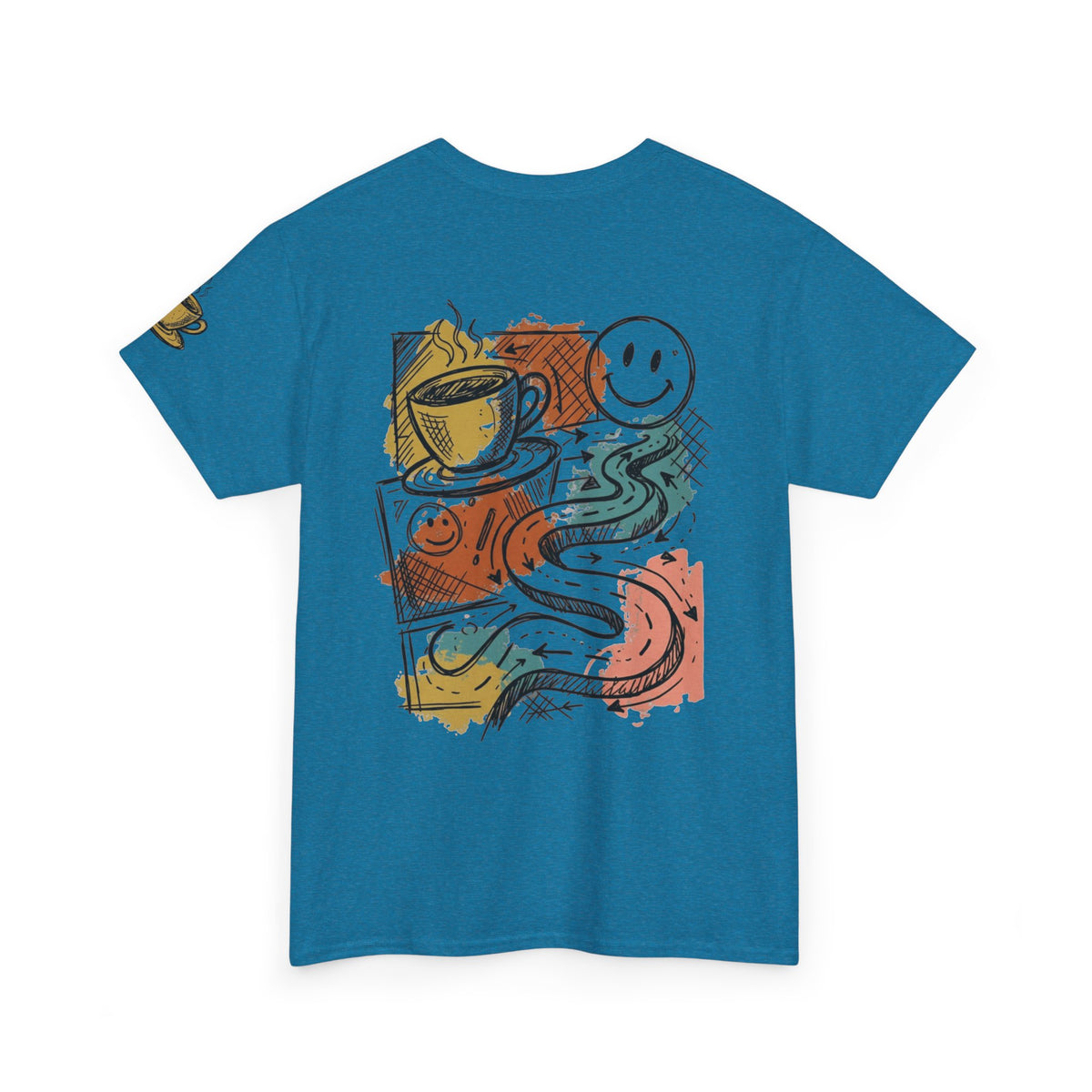 "Happy Coffee" Premium Graphic Tee