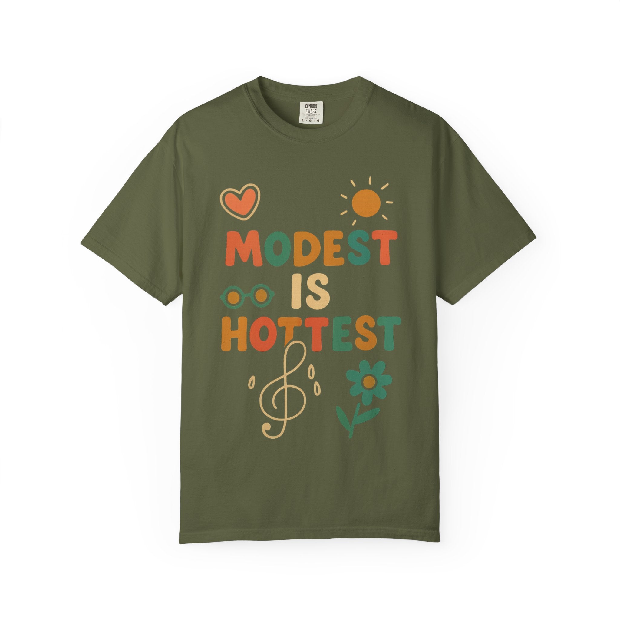 "Modest is Hottest" Unisex Garment-Dyed T-shirt