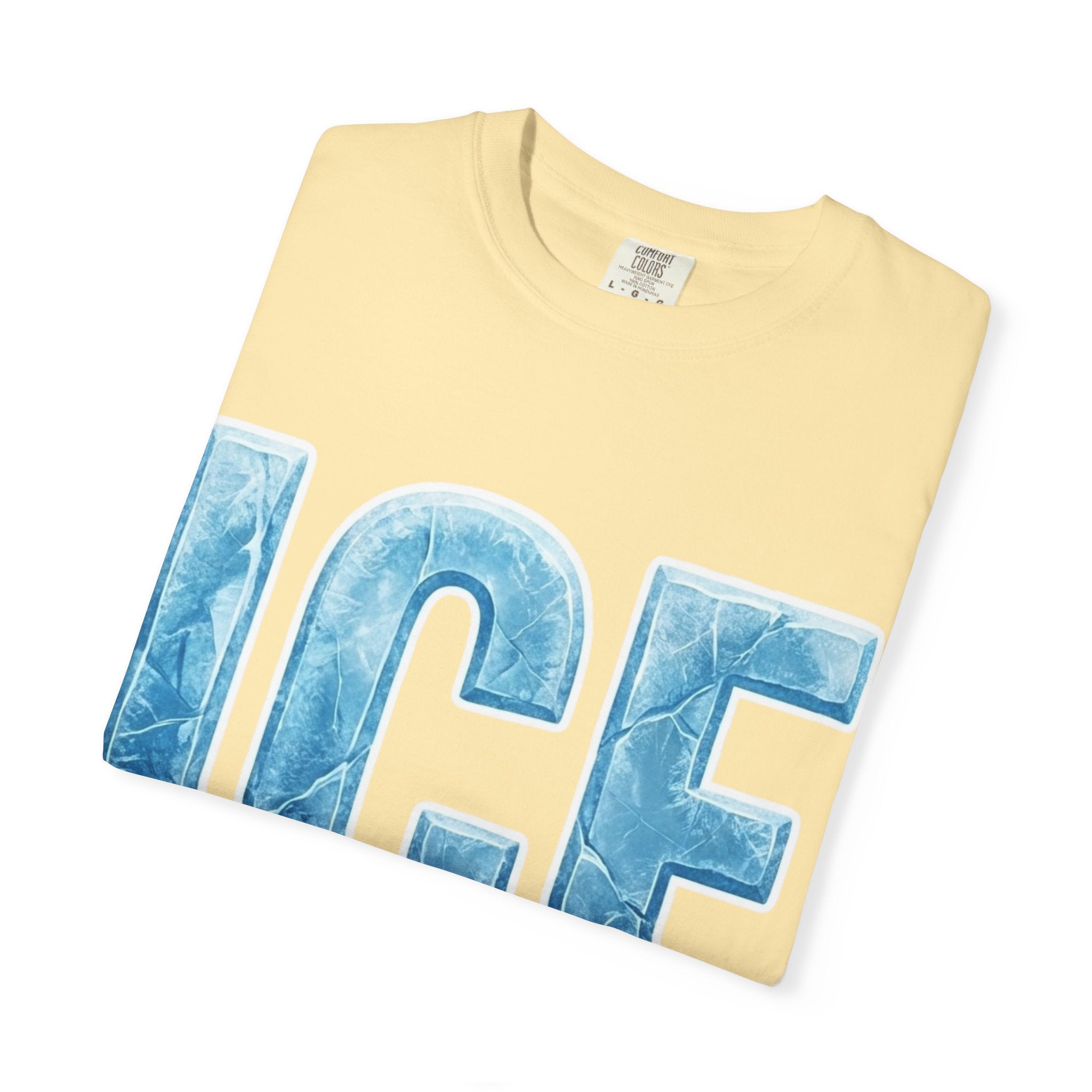 "ICE Cold Government" Unisex Garment-Dyed T-shirt