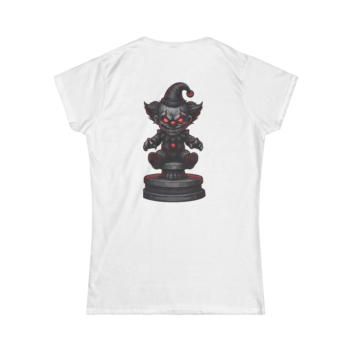 Color: White | Nightmare Clown Women's Tee