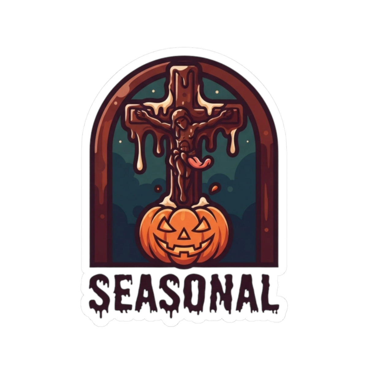 "Seasonal Transubstantiation" Sticker