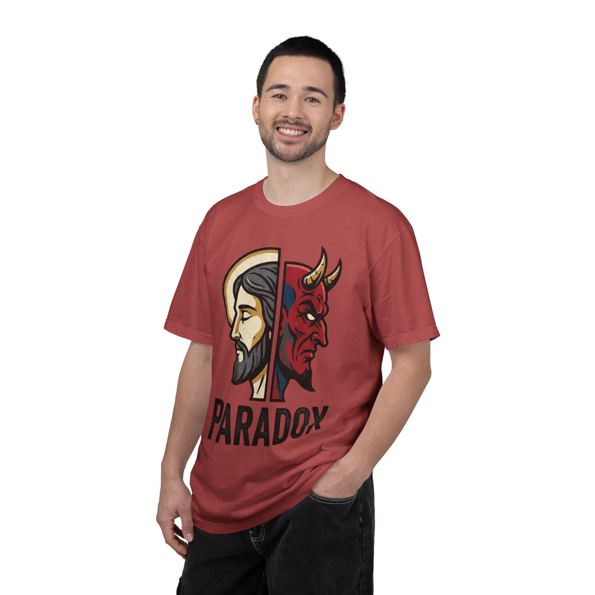 Color: Crimson | Paradox Unisex Garment-Dyed Tee