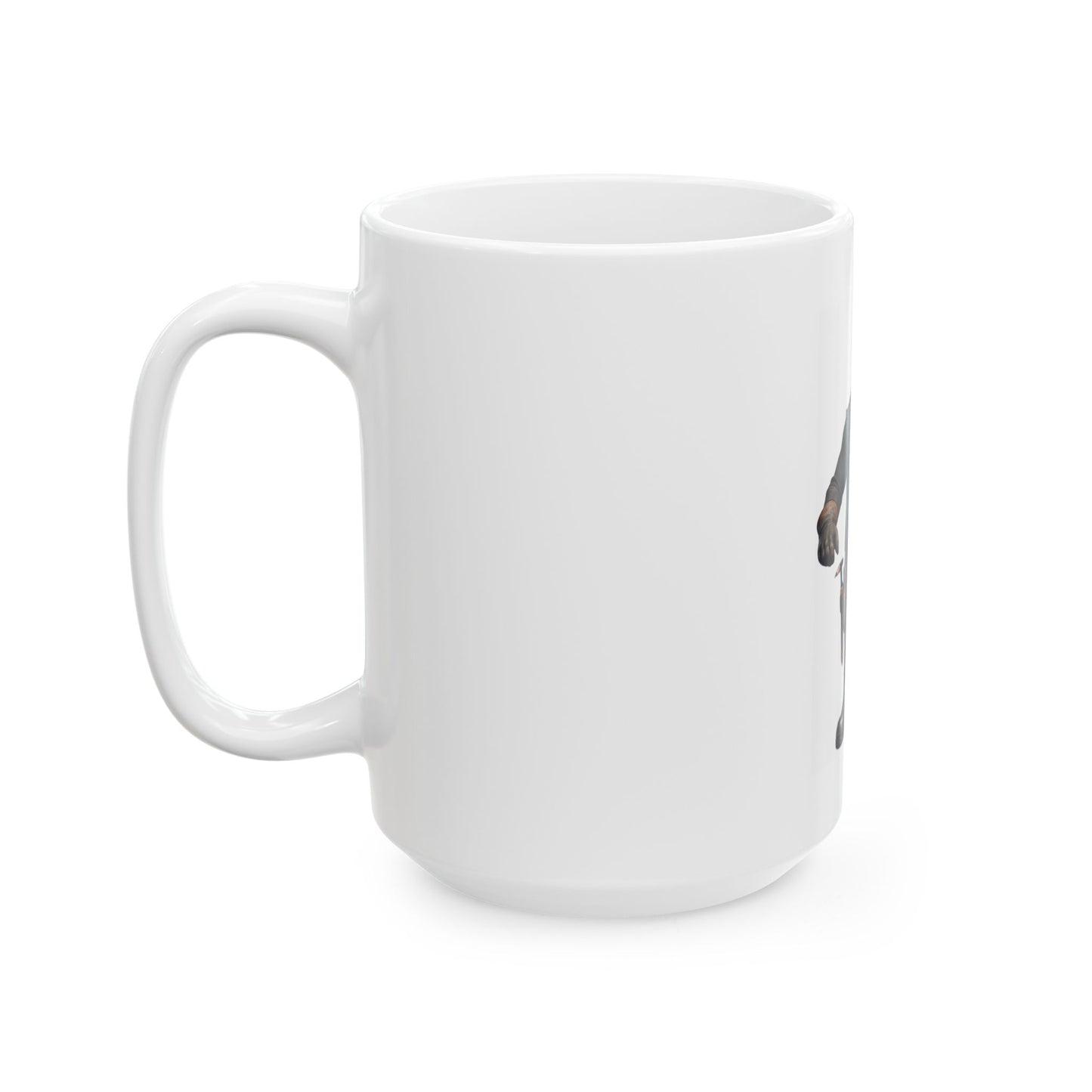 "Axel" White Ceramic Mug