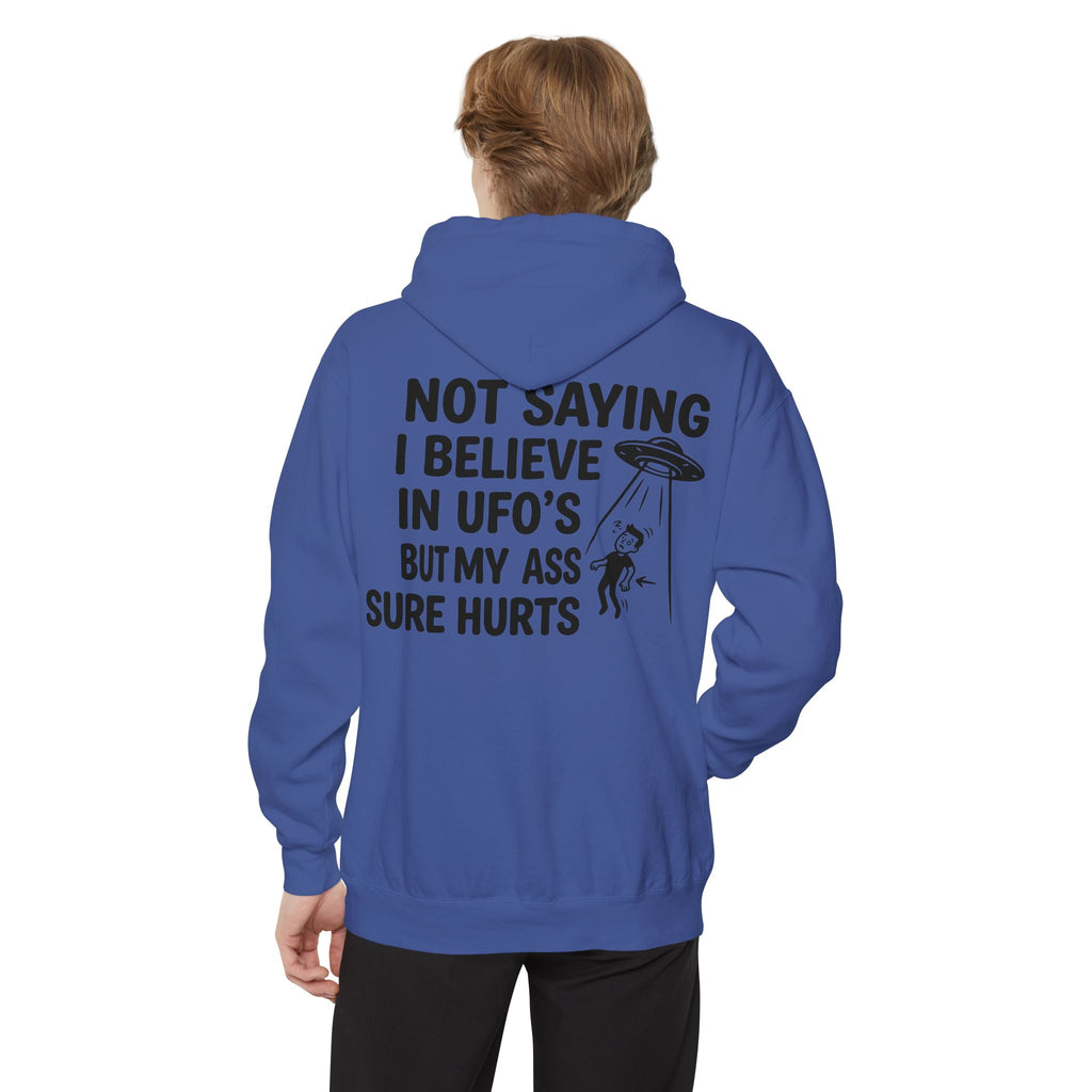 "UFO's" Garment-Dyed Hoodie
