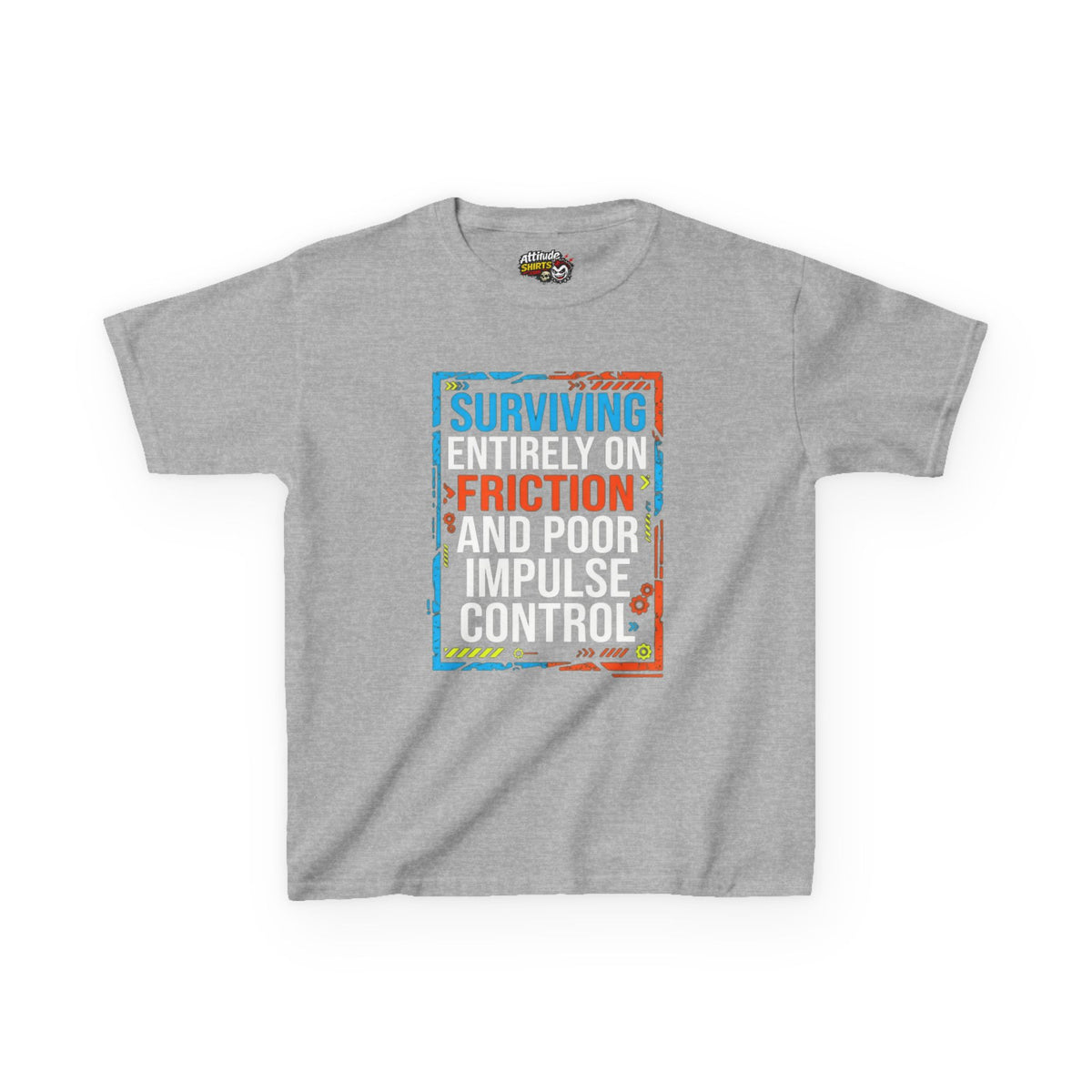 "Surviving On Friction" Kids Tee