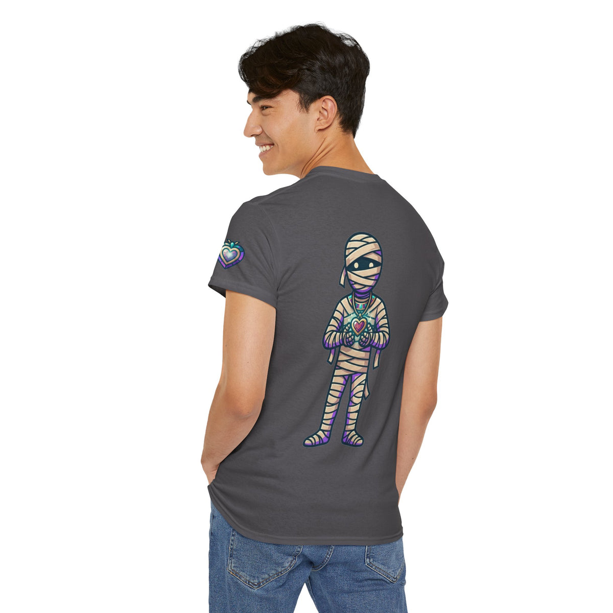 Color: Charcoal | Mummy Premium Graphic Tee