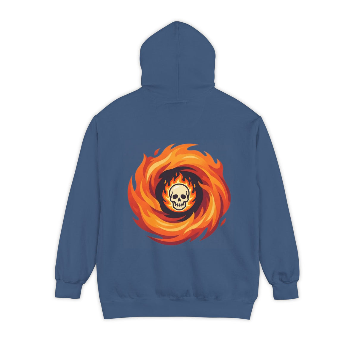 Color: True Navy | Hellfire Garment-Dyed Hoodie