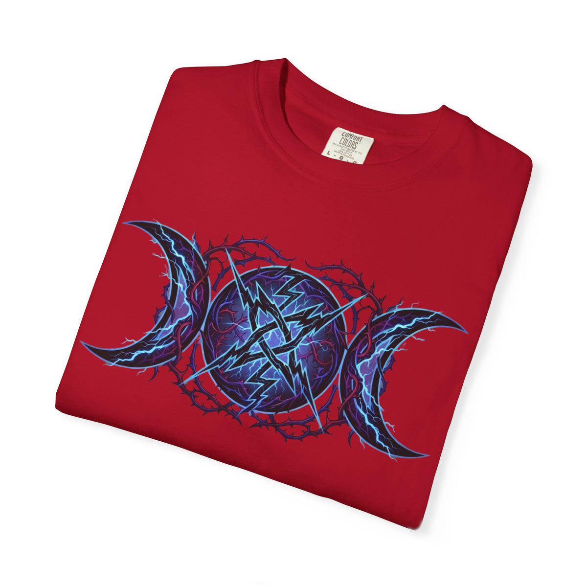 "Triple Goddess Tempest" Unisex Garment-Dyed Tee