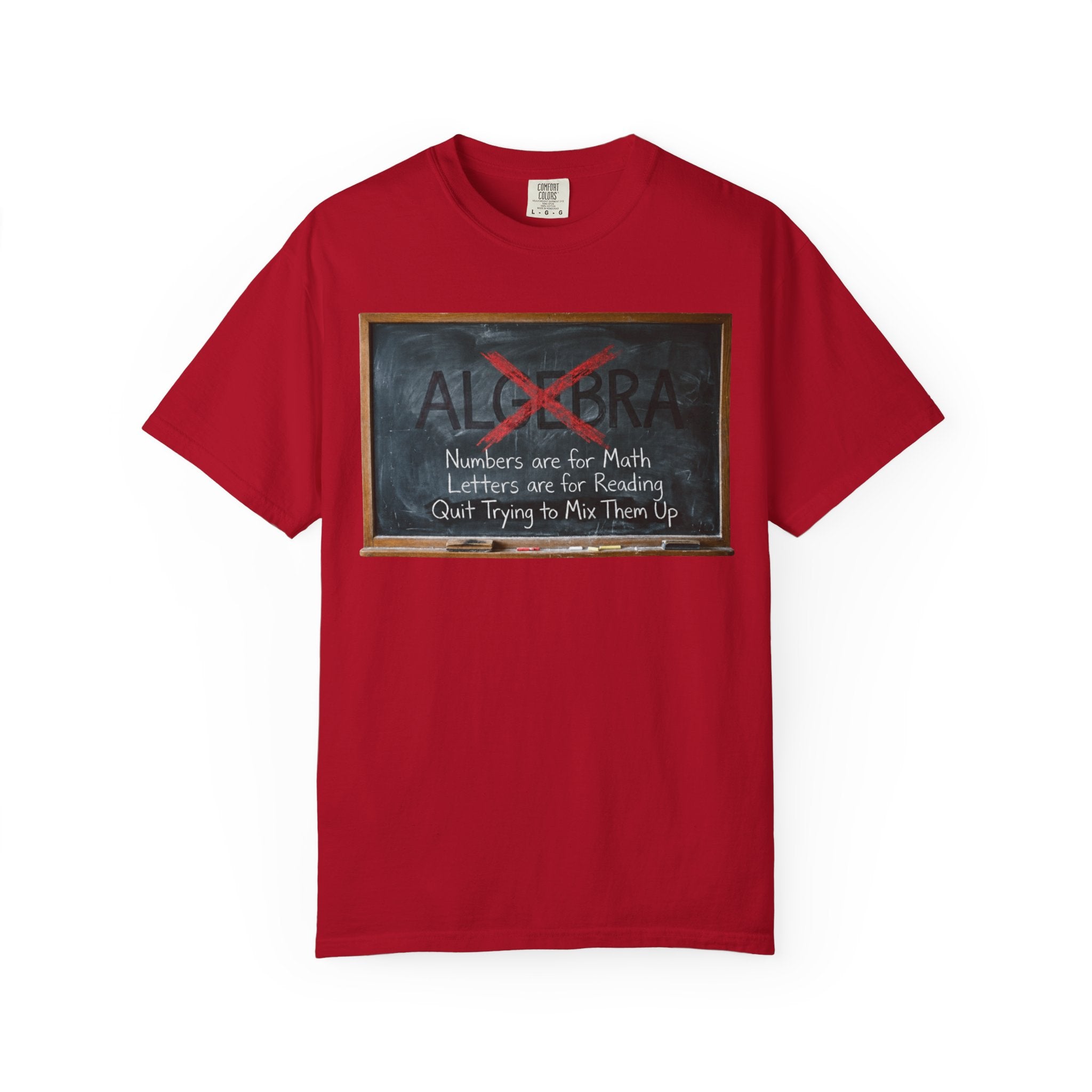 "Algebra" Unisex Garment-Dyed Tee