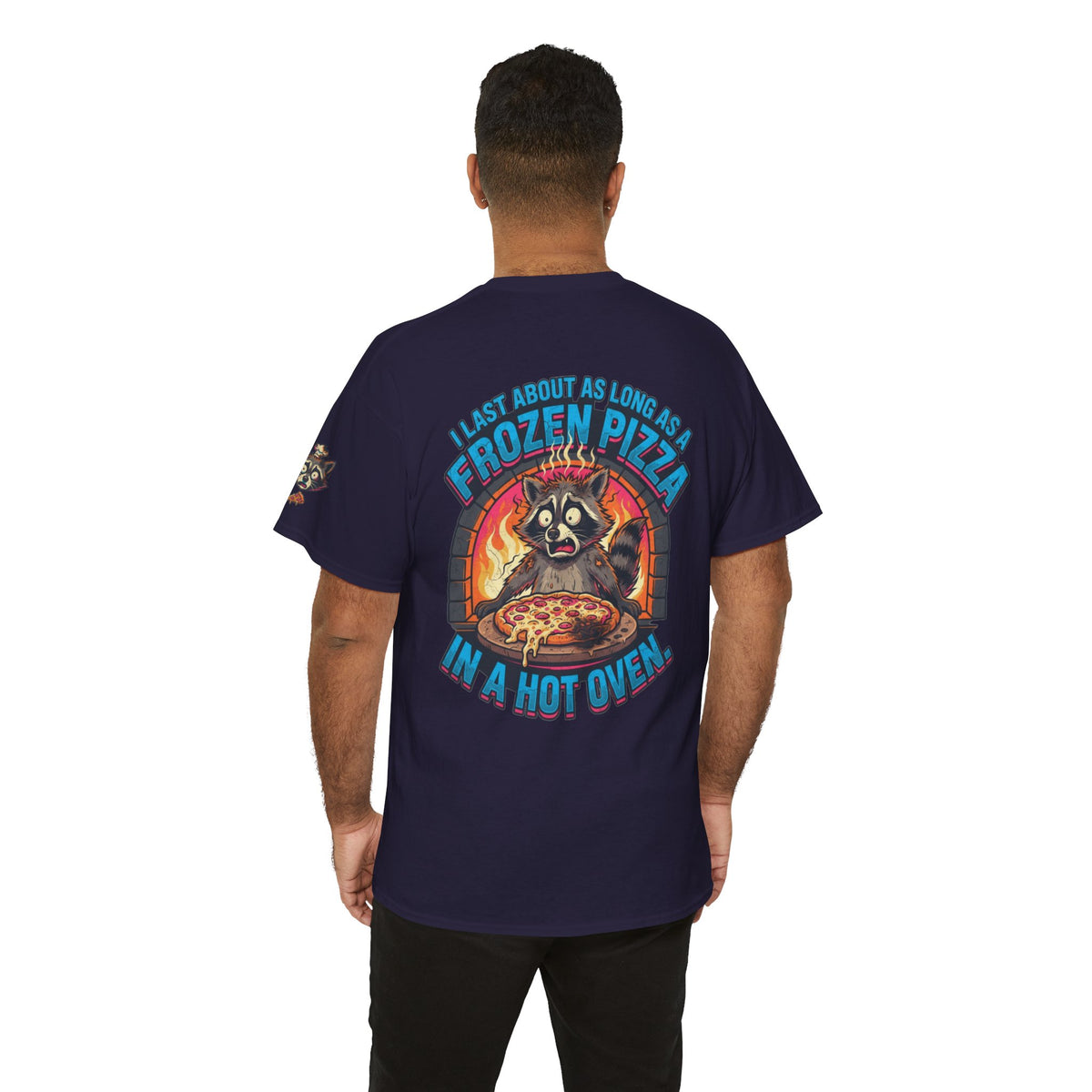 Color: Blackberry | Frozen Pizza in a Hot Oven Premium Graphic Tee