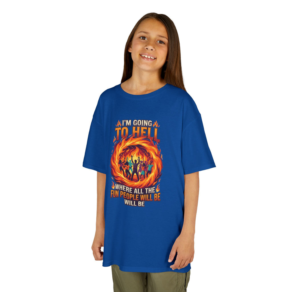 "I'm Going to Hell" Kids Tee