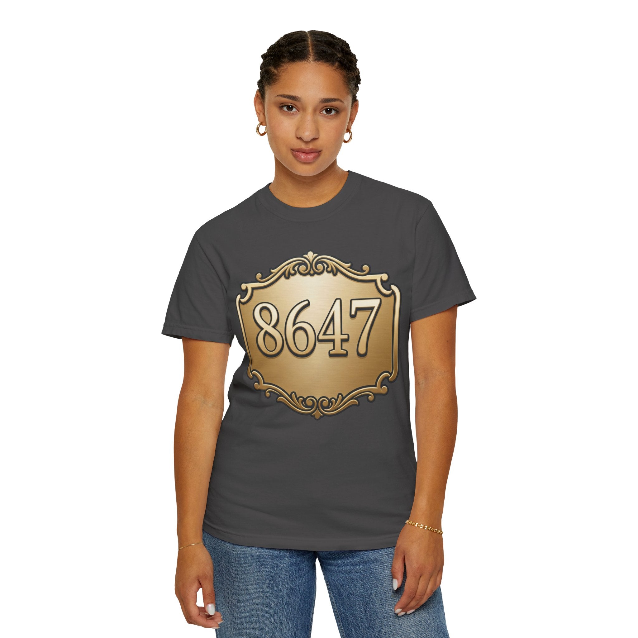 "8647" Unisex Garment-Dyed Tee