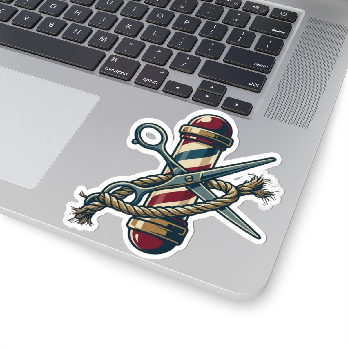 "Good Book Series Delilah's Barber Shop" Sticker