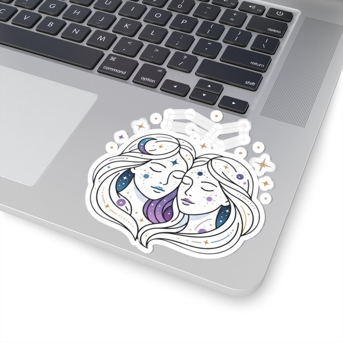 "Gemini The Celestial Twins" Sticker