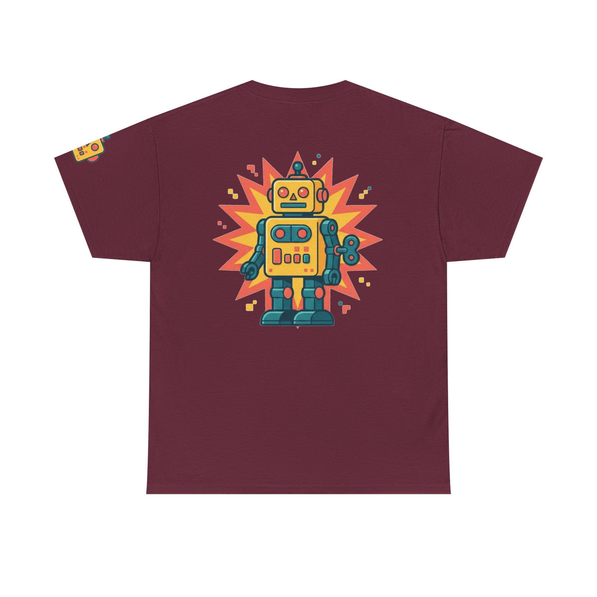 Color: Maroon | Toy Robot Premium Graphic Tee