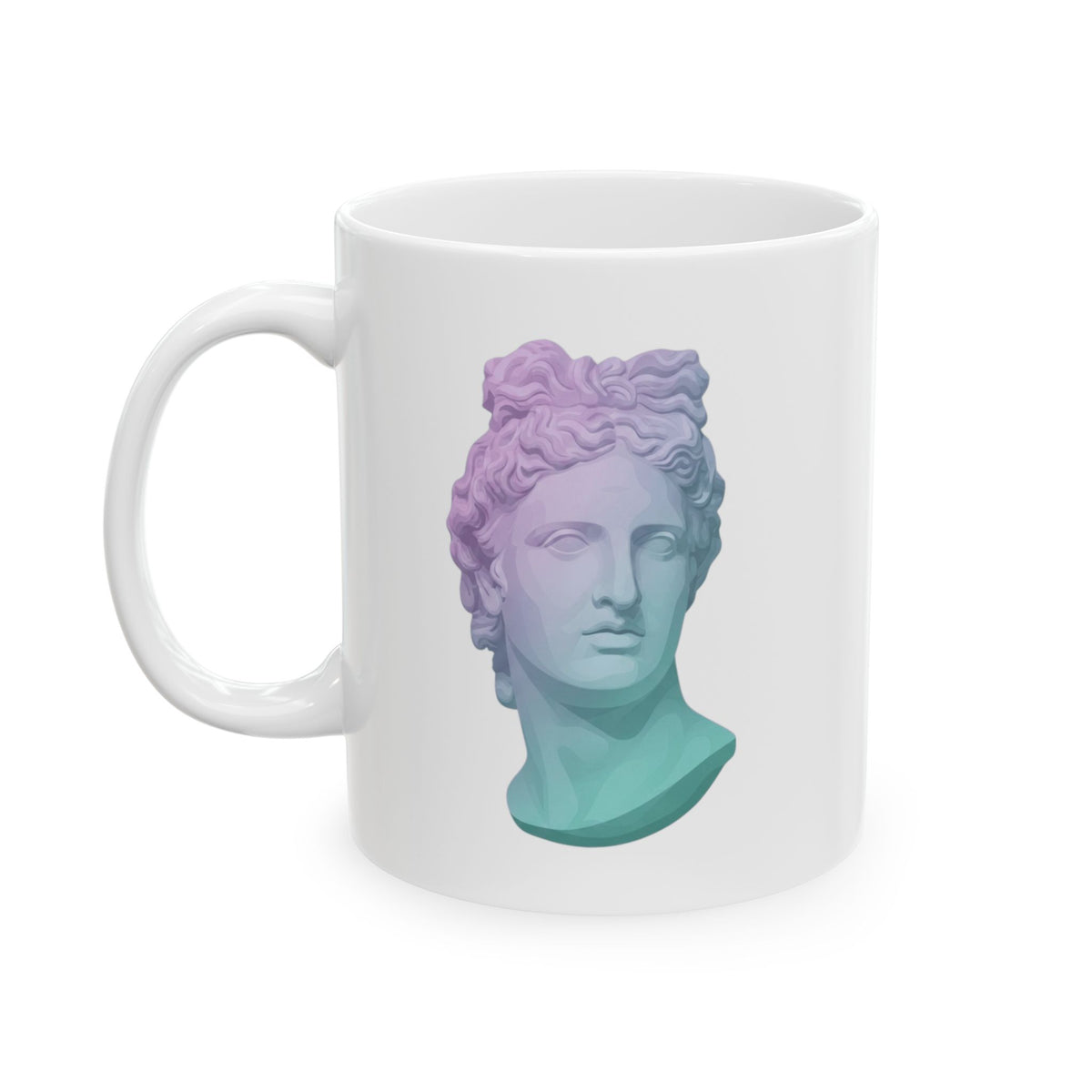 "Dreamscape" White Ceramic Mug — Graphic