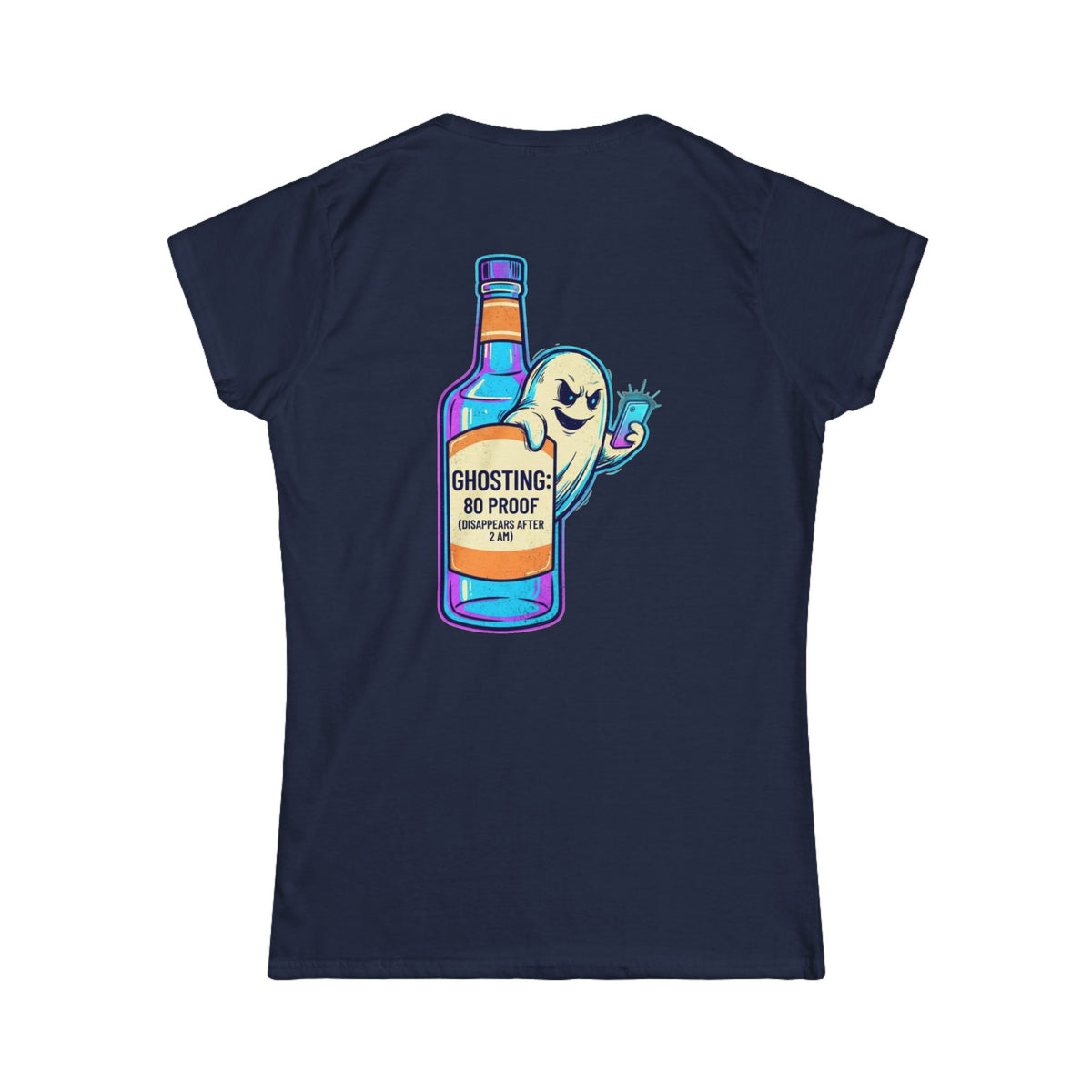 Color: Navy | Ghosting Women's Tee