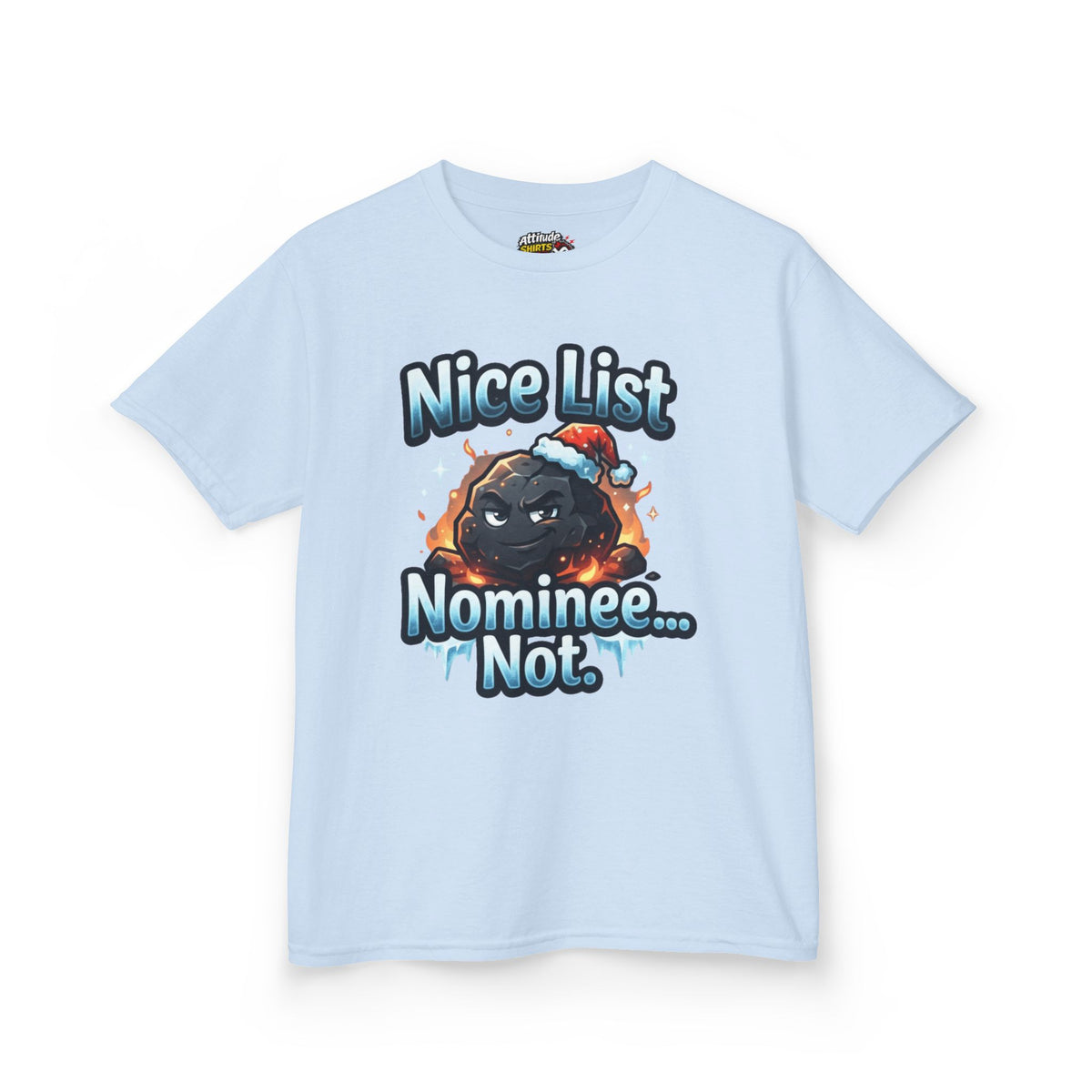 Color: Light Blue | Nice List Nominee Kids Tee