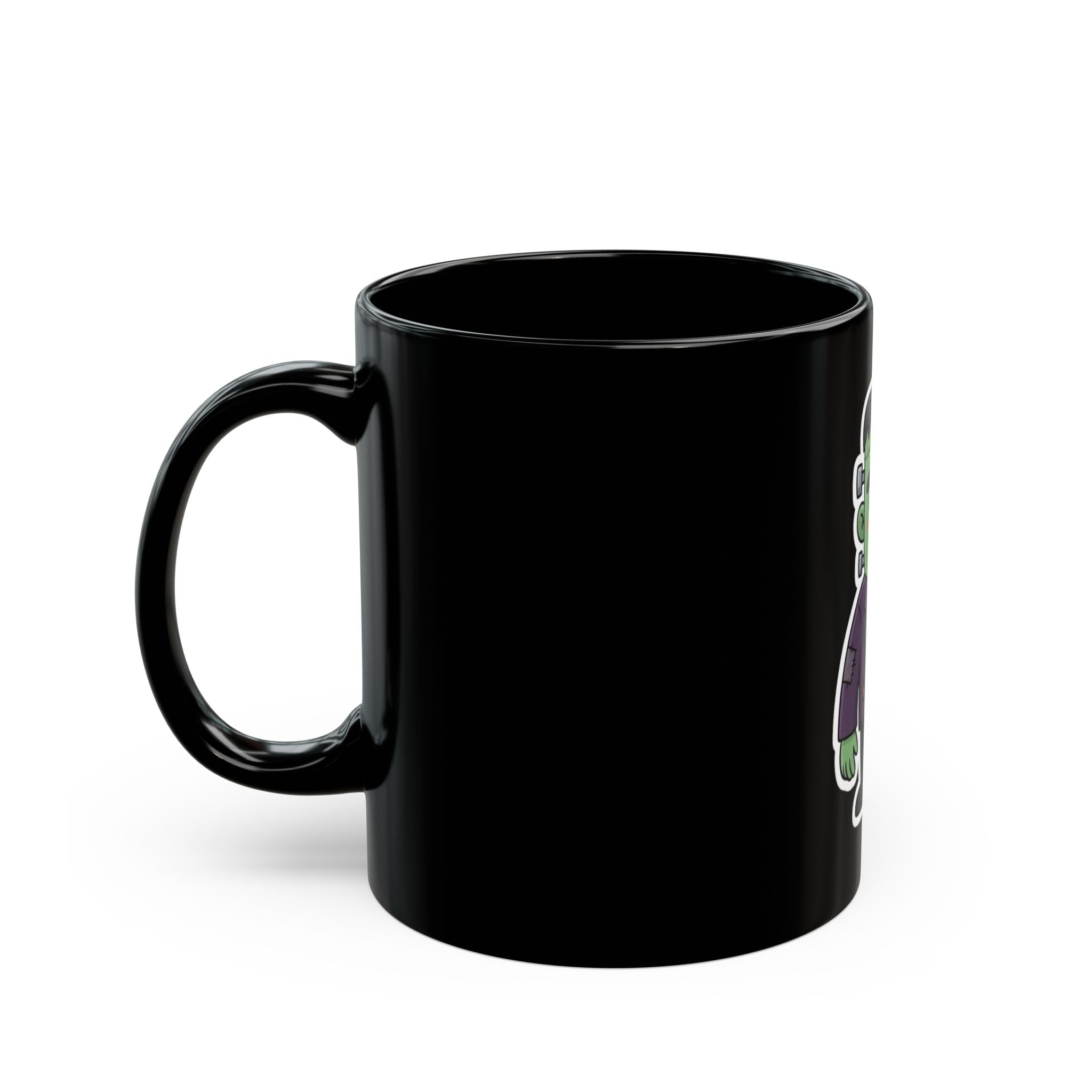"Frankenstein" Black Ceramic Mug