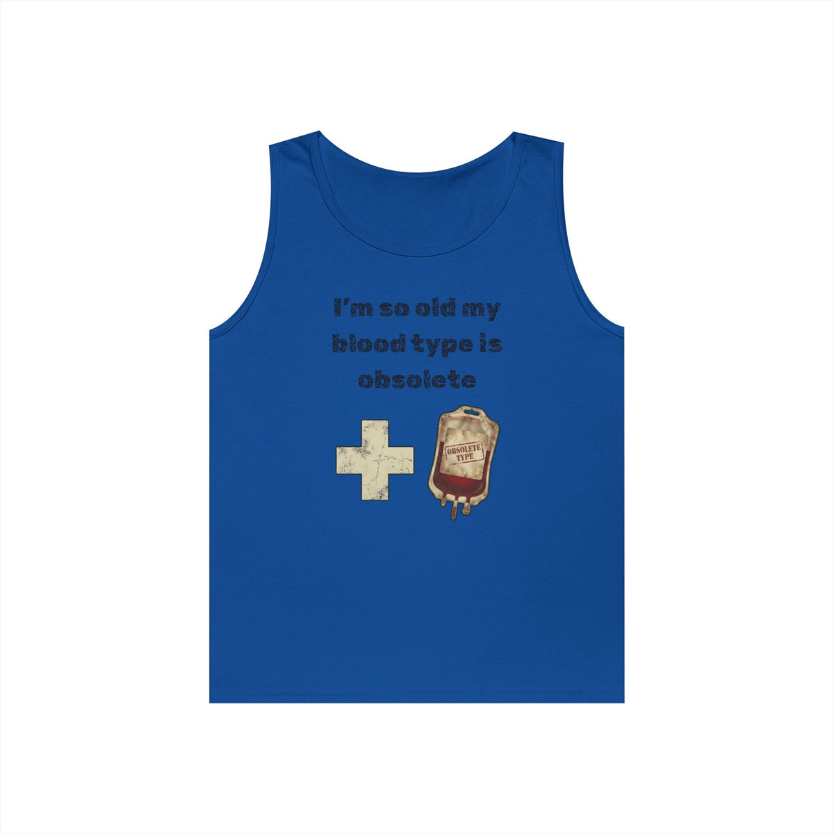 Color: Royal | Blood Type Tank Top