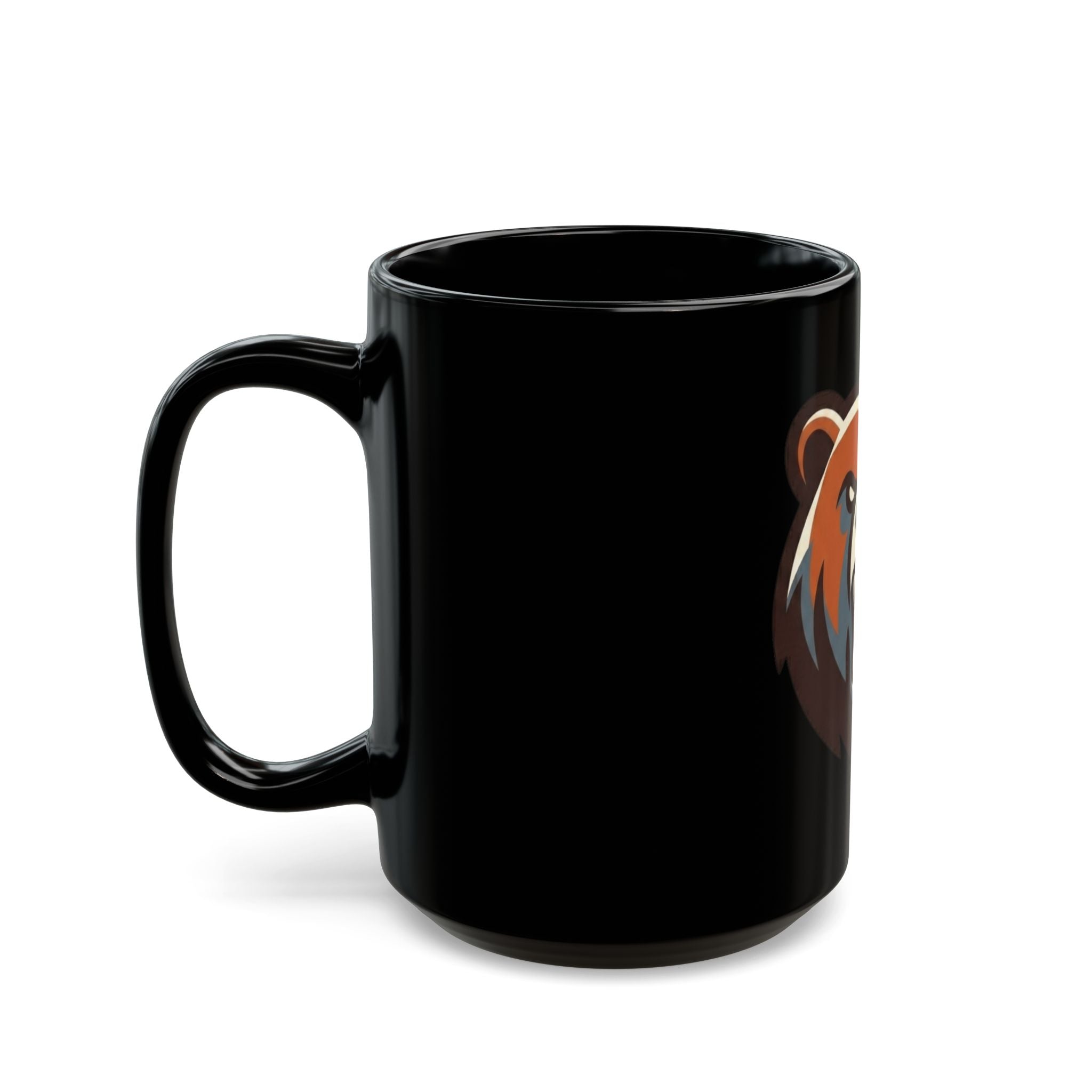 "September Legend" Black Ceramic Mug — Graphic