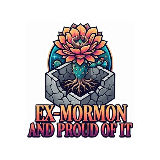 "Ex Mormon and Proud Of It" Sticker — Main