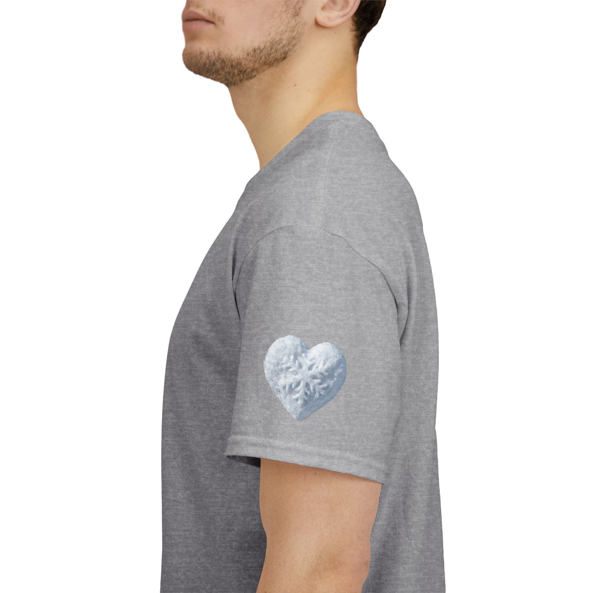Color: Sport Grey | I Love Snow Premium Graphic Tee