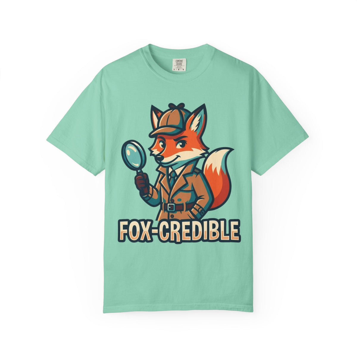 Color: Island Reef | Fox Credible Unisex Garment-Dyed Tee