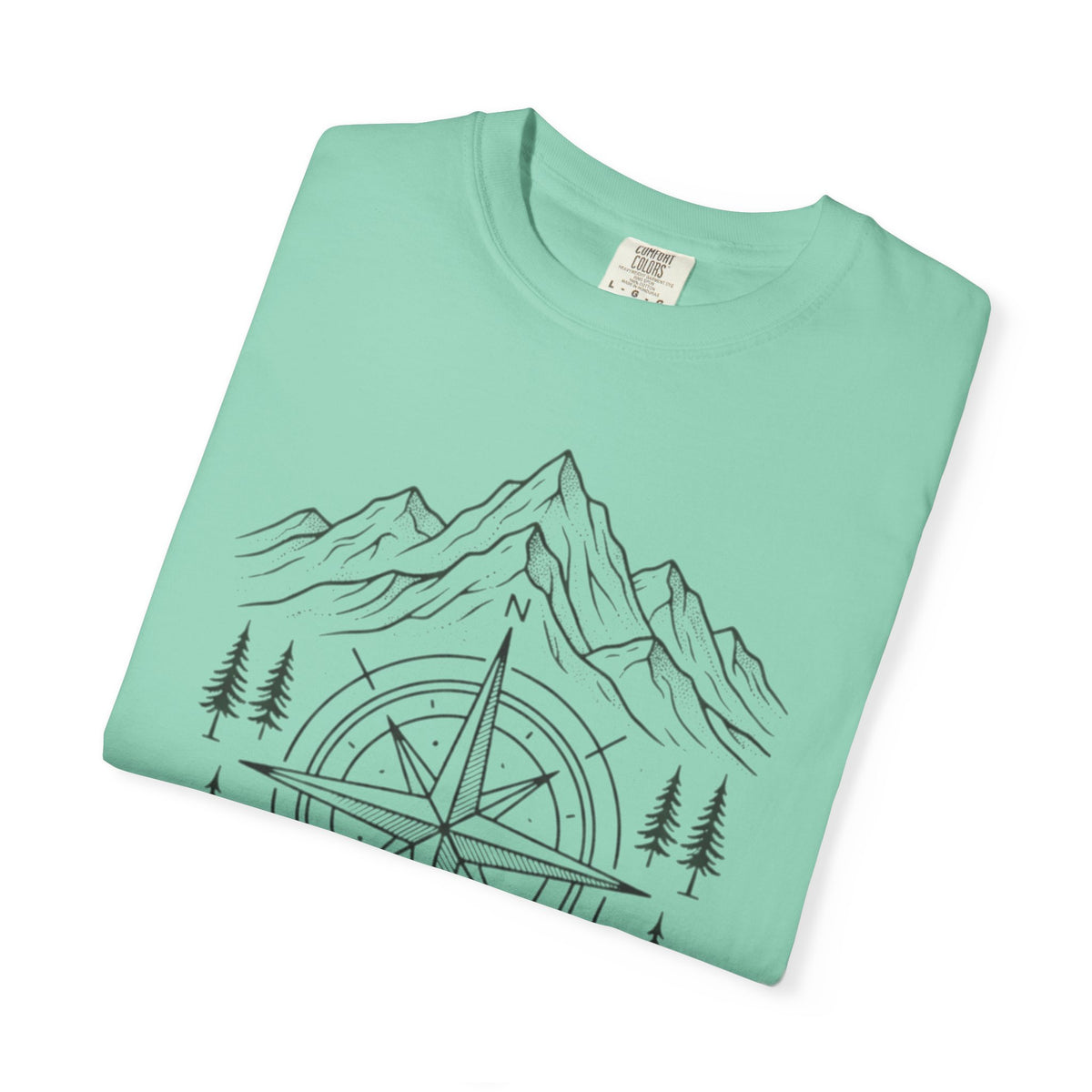 "Compass" Unisex Garment-Dyed Tee