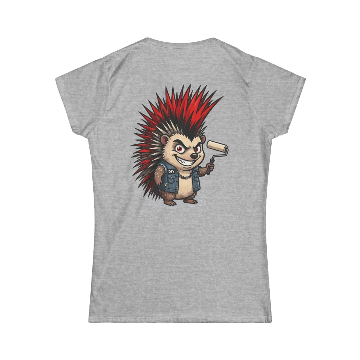 Color: Sport Grey | Punkupine Women's Tee