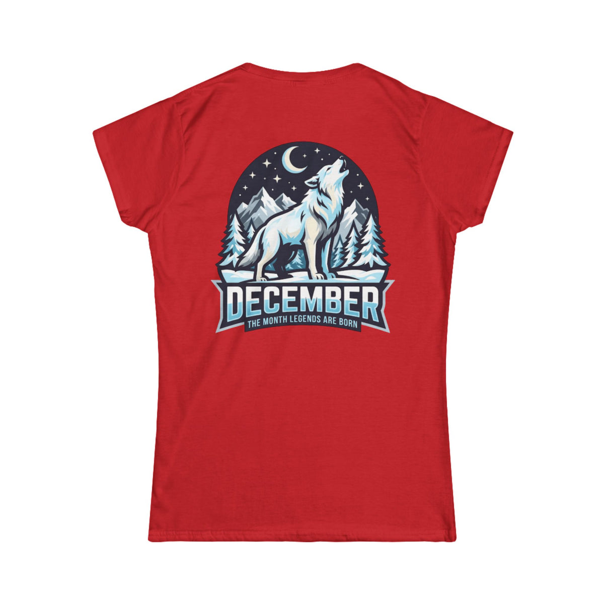 Color: Red | December Legend Women's Tee