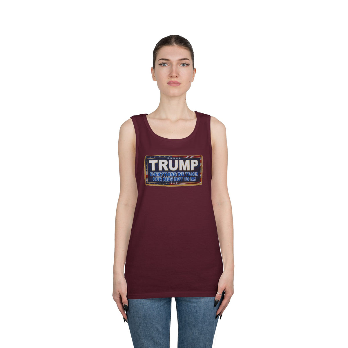 "Trump Teach Our Kids" Tank Top