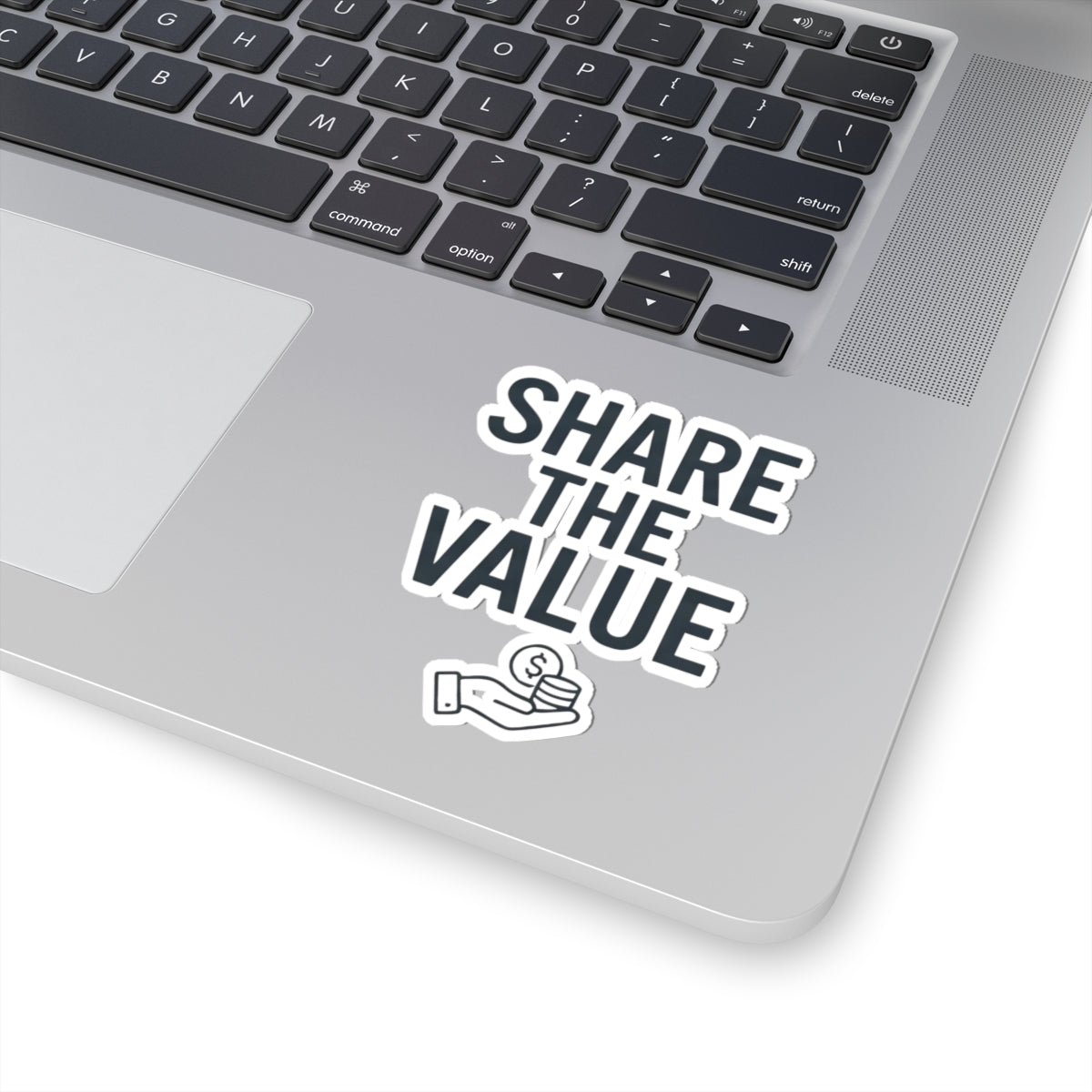 "Protest Series - Share The Value" Sticker