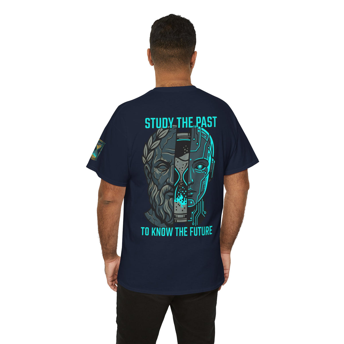 Color: Navy | Study the Past Know the Future Premium Graphic Tee