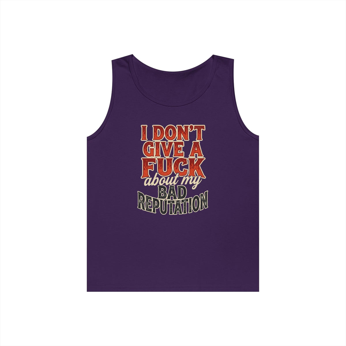 Color: Purple | Bad Reputation Tank Top