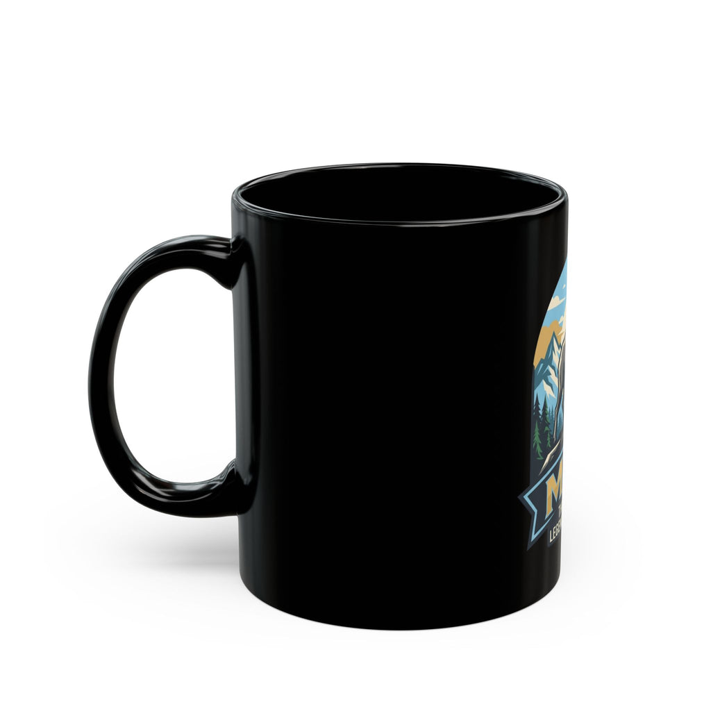 "May Legend" Black Ceramic Mug
