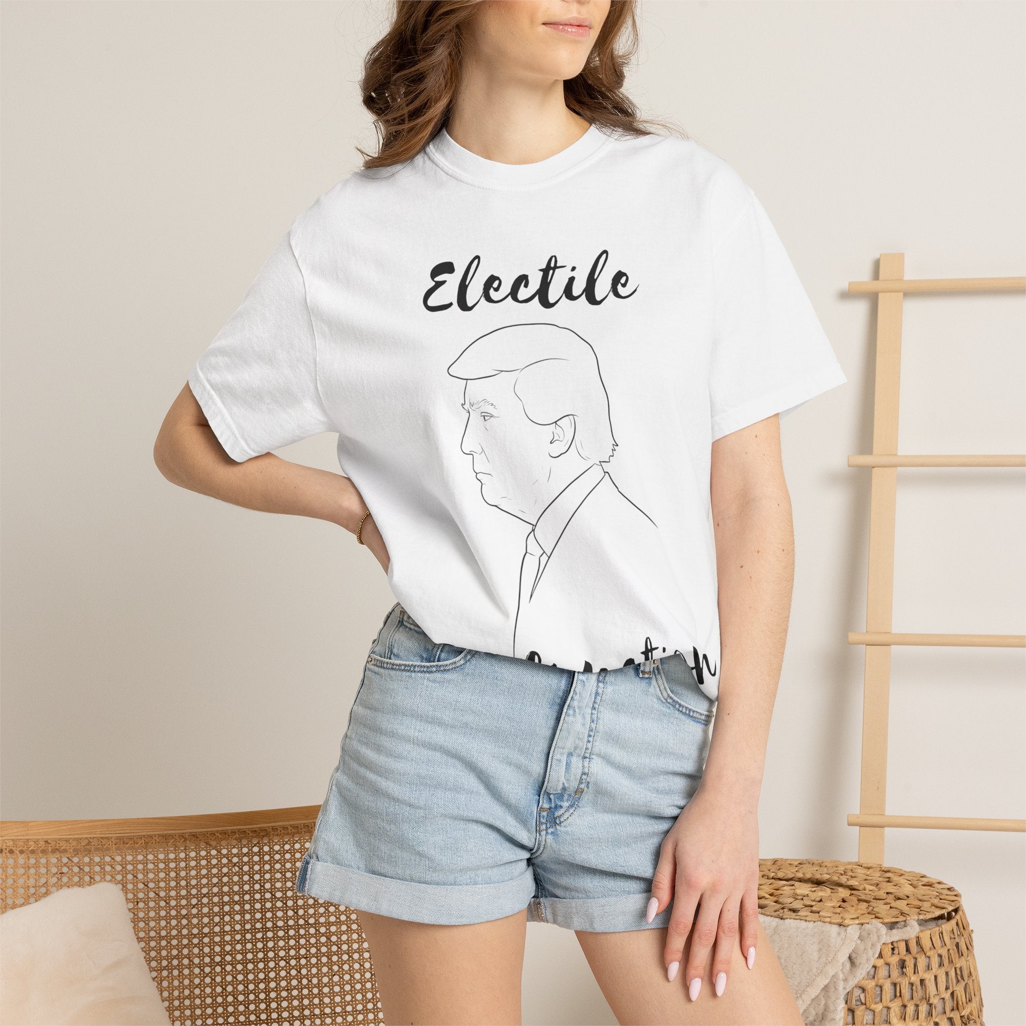 "ELECTILE DYSFUNCTION" Unisex Garment-Dyed T-shirt