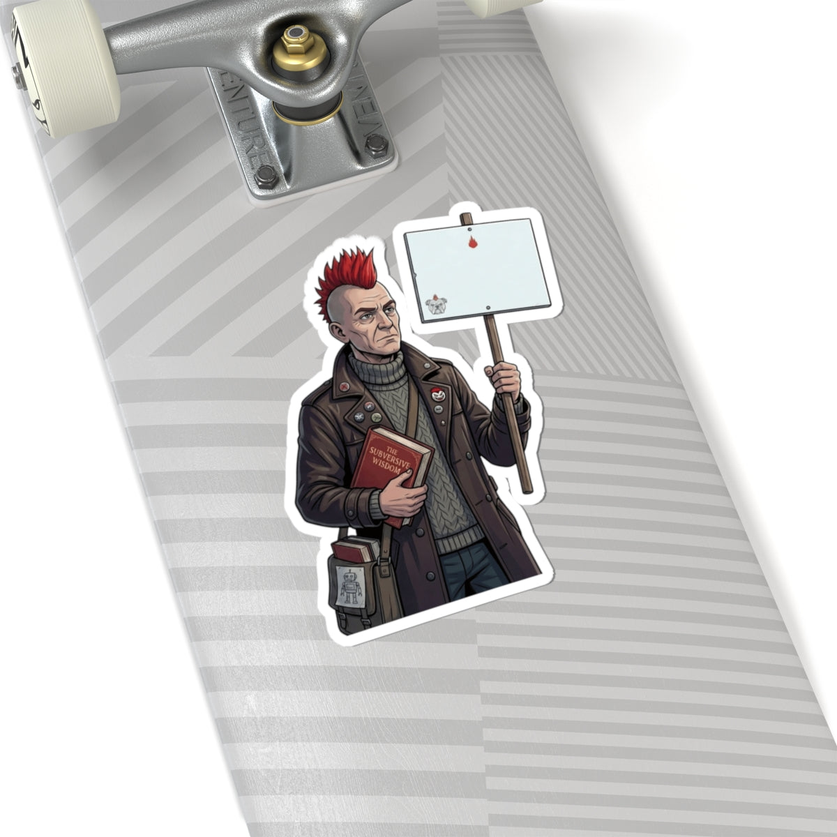 "Quiet" Sticker — Main