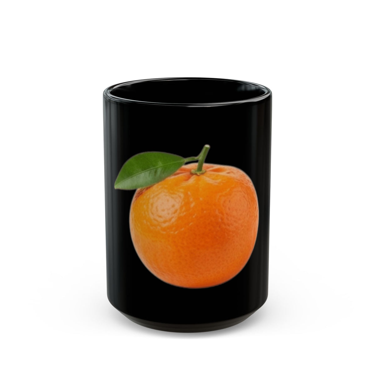 "Tangerine Vagina" Black Ceramic Mug — Graphic