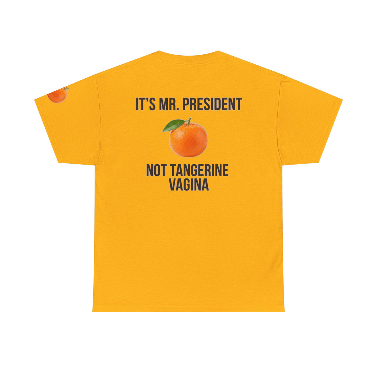 Color: Gold | Tangerine Vagina Premium Graphic Tee