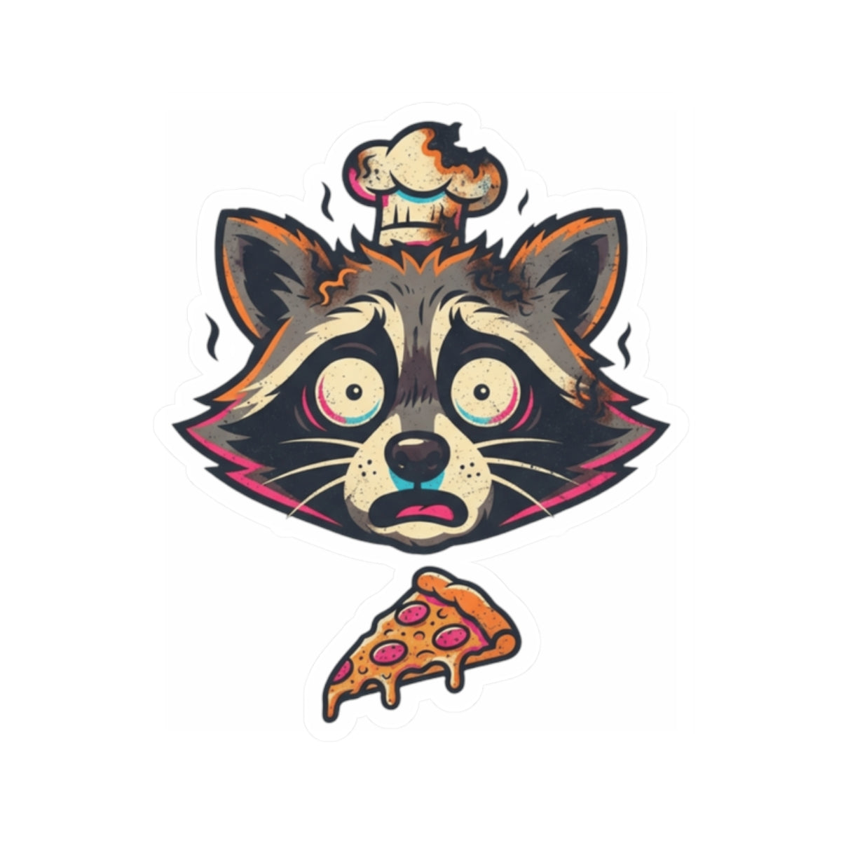 "Frozen Pizza in a Hot Oven" Sticker